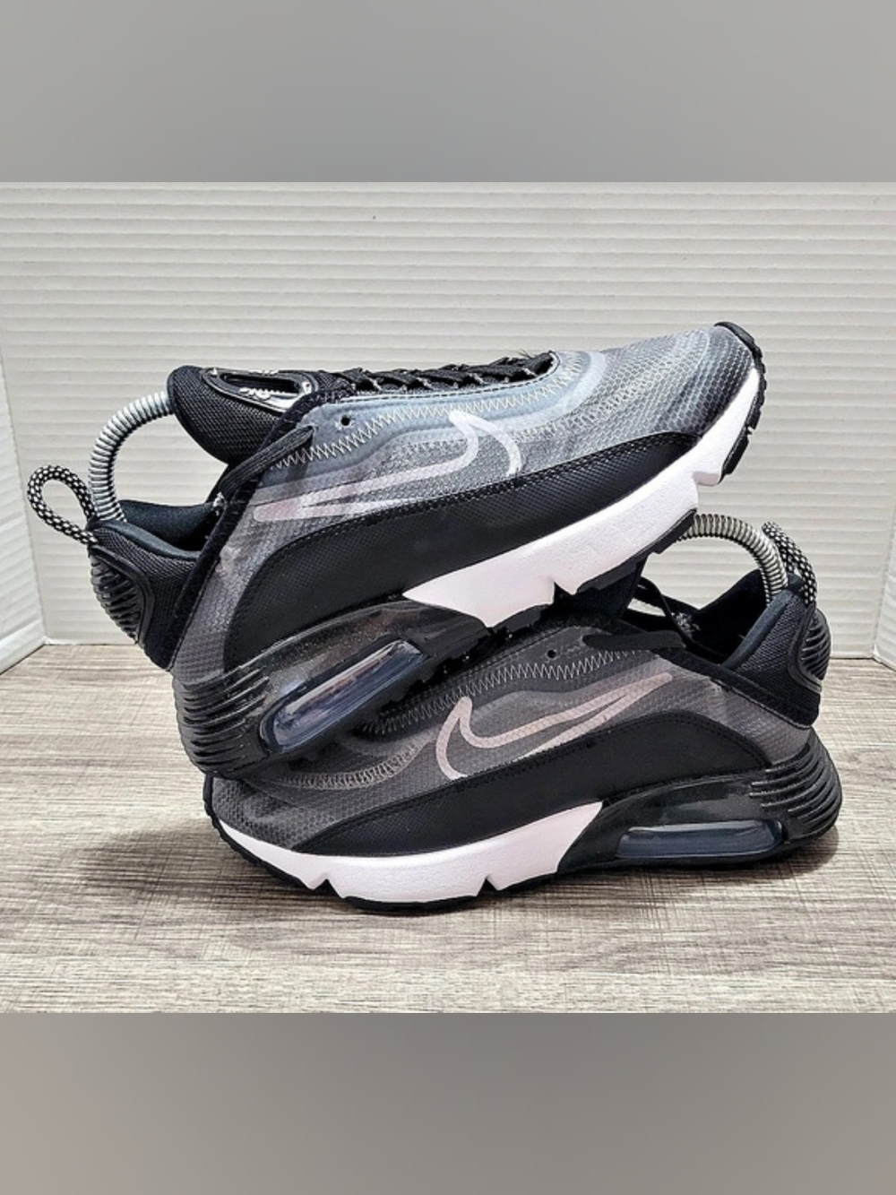 Nike Air Max 2090 Black & Gray Sneakers US 6.5